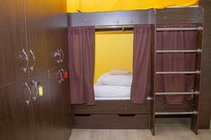 Хостел Sun City Hostel 4. Место в общем 12-местном номере  2
