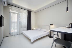 Отель Ultramarinn Hotel. Улучшенный двухместный с балконом 1