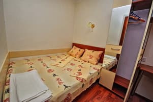 Отель Villa Diana. Люкс 4-местный Двухкомнатный с балконом и видом на море 3