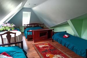 Мини-отель Вилла Графа. Семейный 4-местный ванная комната вне номера (4+1) 3