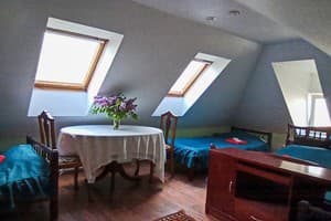 Мини-отель Вилла Графа. Семейный 4-местный ванная комната вне номера (4+1) 1