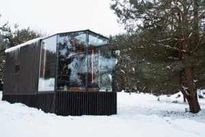 Коттедж Woodland_escape. Коттедж двухместный Panorama lodge 1