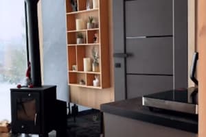 Коттедж Woodland_escape. Коттедж двухместный Wood lodge 10