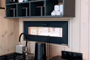 Коттедж Woodland_escape. Коттедж двухместный Wood lodge 11