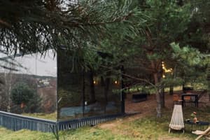 Коттедж Woodland_escape. Коттедж двухместный Wood lodge 18