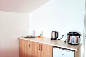 Апарт-отель Янка. Студио 4-местный Мансарда с видом на море #10 4