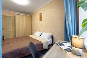 Хостел єЖилье Щекавица. Семейный двухместный Twin 3